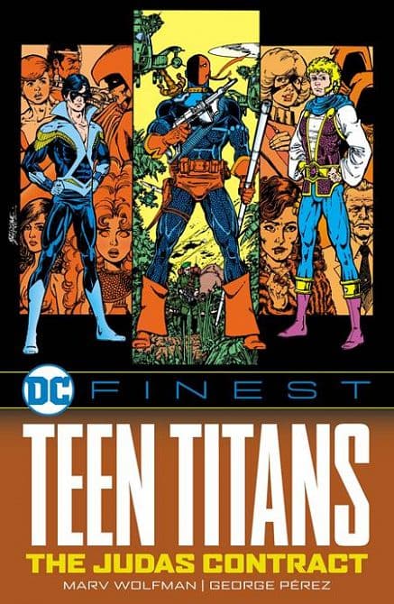 Cover Art for DC FINEST TEEN TITANS THE JUDAS CONTRACT TP
