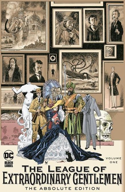Cover Art for LEAGUE OF EXTRAORDINARY GENTLEMEN HC VOL 01 THE ABSOLUTE EDITION ( 2025 EDITION )