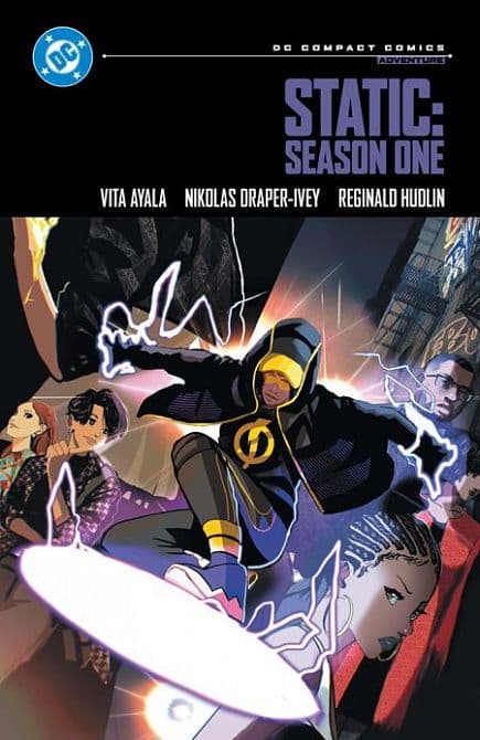 Cover Art for STATIC SEASON ONE DC COMPACT COMICS EDITION TP