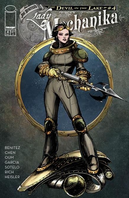 Cover von LADY MECHANIKA THE DEVIL IN THE LAKE #4