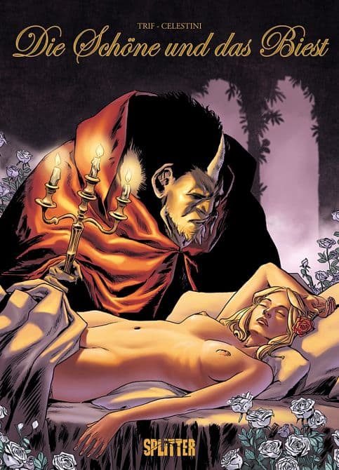 Cover Art for DIE SCHÖNE UND DAS BIEST-EINE EROTISCHE GRAPHIC NOVEL
