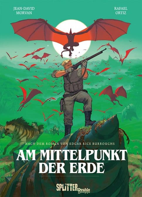 Cover Art for AM MITTELPUNKT DER ERDE ( GRAPHIC NOVEL )