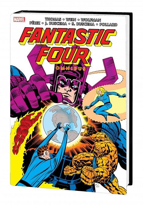Cover Art for THE FANTASTIC FOUR OMNIBUS HC VOL 06 JACK KIRBY CVR