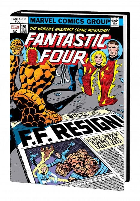 Cover Art for THE FANTASTIC FOUR OMNIBUS HC VOL 06 GEORGE PEREZ DM VARIANT