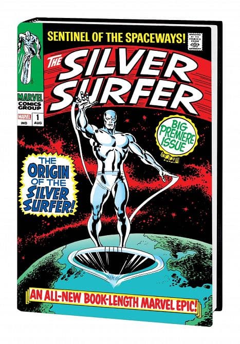 Cover Art for SILVER SURFER OMNIBUS HC VOL 01 JOHN BUSCEMA FIRST ISSUE CVR