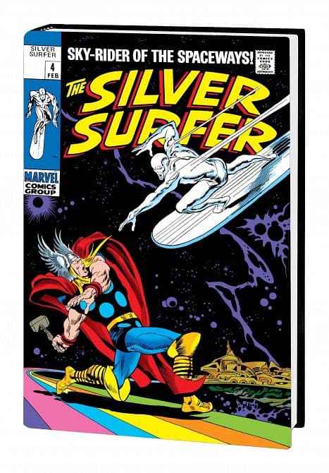 Cover Art for SILVER SURFER OMNIBUS HC VOL 01 JOHN BUSCEMA THOR DM VARIANT