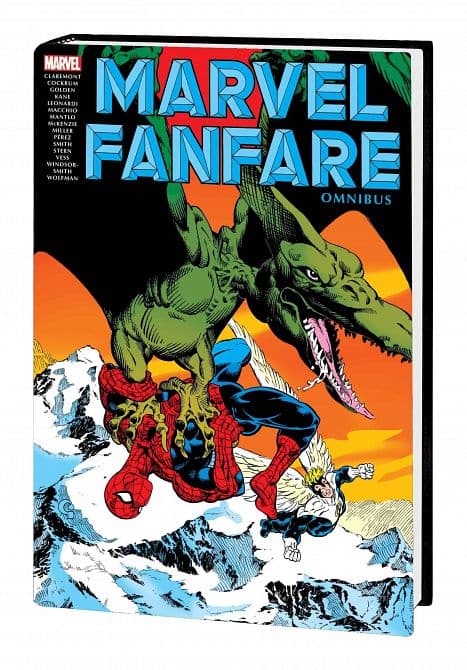 Cover Art for MARVEL FANFARE OMNIBUS HC VOL 01 MICHAEL GOLDEN CVR