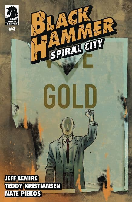 Cover Art for BLACK HAMMER SPIRAL CITY