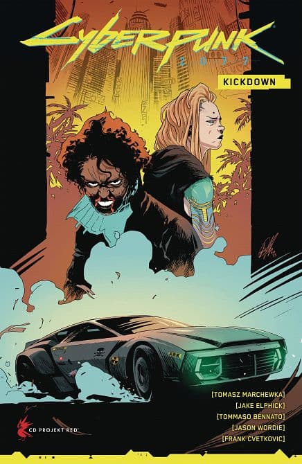 Cover Art for CYBERPUNK KICKDOWN TP