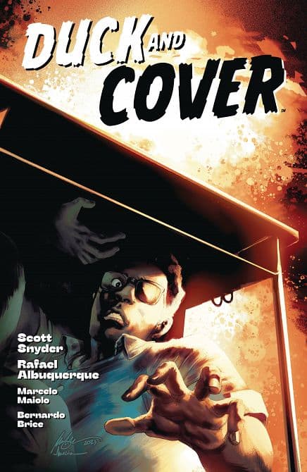 Cover Art for DUCK & COVER TP