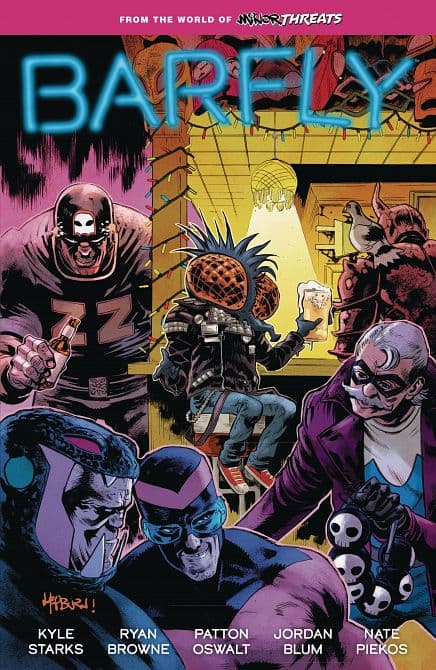 Cover Art for FROM WORLD OF MINOR THREATS BARFLY TP