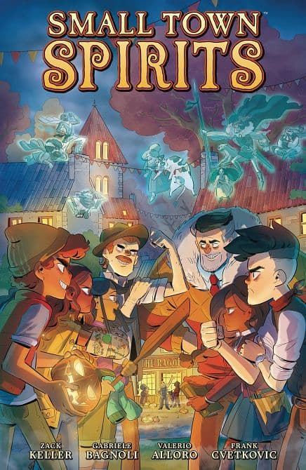 Cover Art for SMALL TOWN SPIRITS GN