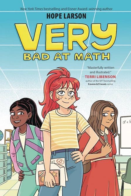 Cover Art for VERY BAD AT MATH GN