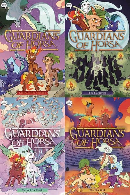 Cover Art for GUARDIANS OF HORSA GN COLL SET