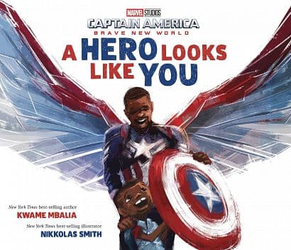 Cover Art for MARVEL CAPTAIN AMERICA A HERO LOOKS LIKE YOU SC