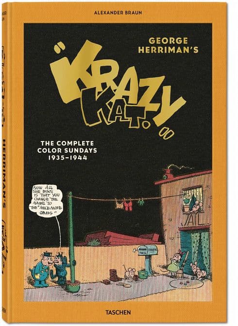 Cover Art for GEORGE HERRIMAN COMPLETE KRAZY KAT IN COLOR 1935-1944 HC