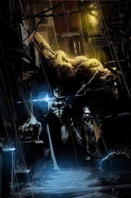 Cover Art for BATMAN AND ROBIN