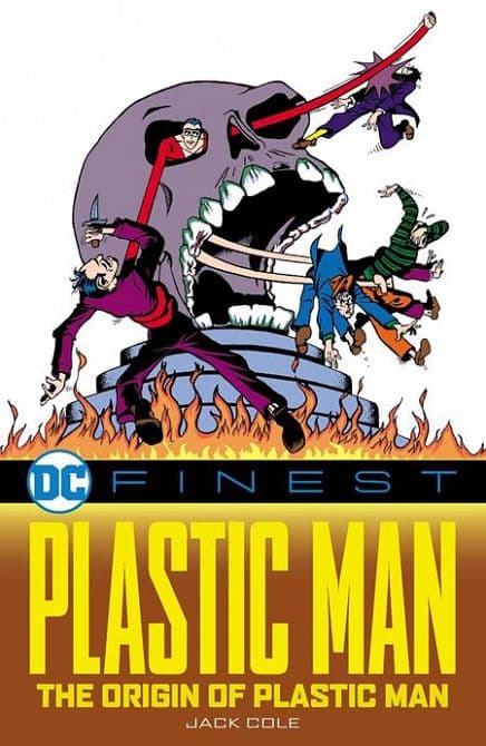 Cover Art for DC FINEST PLASTIC MAN THE ORIGIN OF PLASTIC MAN TP