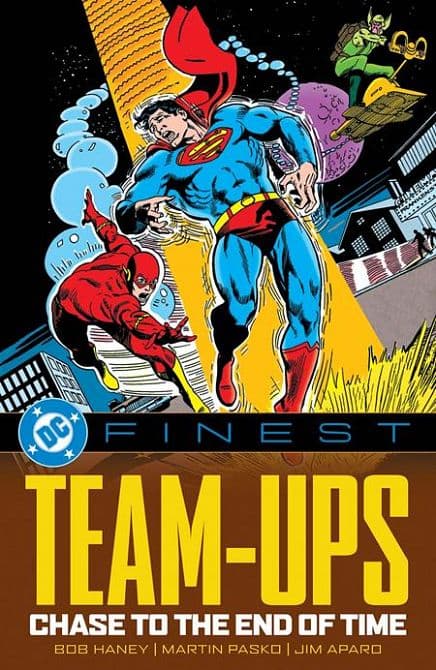 Cover Art for DC FINEST TEAM-UPS CHASE TO THE END OF TIME TP