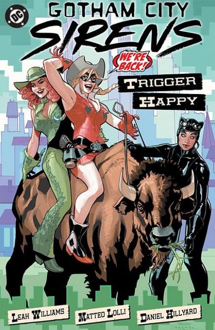 Cover Art for GOTHAM CITY SIRENS TRIGGER HAPPY TP