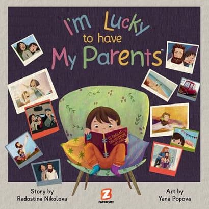 Cover Art for IM LUCKY TO HAVE MY PARENTS HC