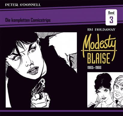 Cover Art for MODESTY BLAISE