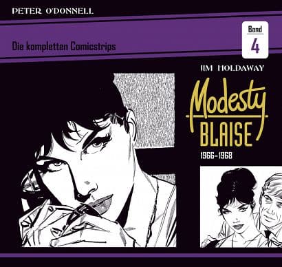 Cover Art for MODESTY BLAISE