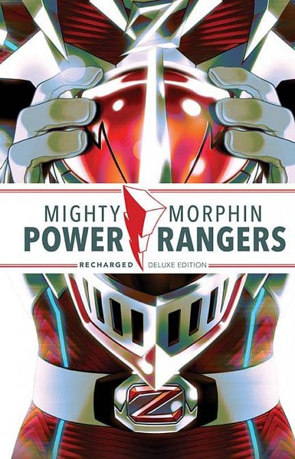 Cover Art for MIGHTY MORPHIN POWER RANGERS RECHARGED HC DELUXE EDITION