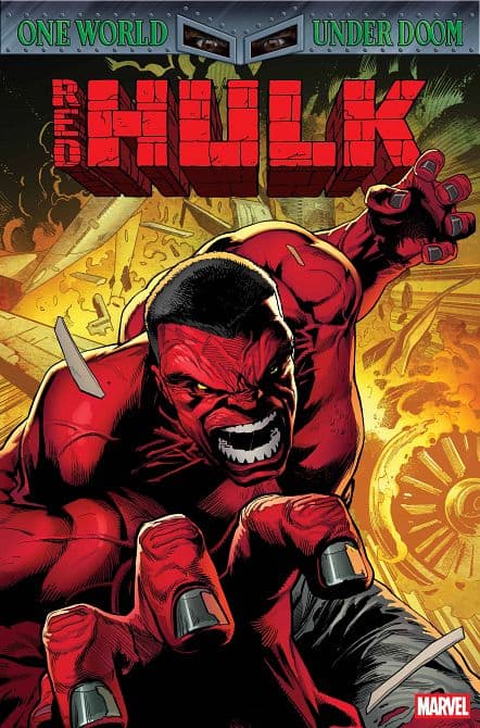 Cover Art for RED HULK