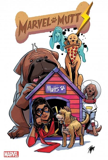 Cover Art for MARVEL MUTTS