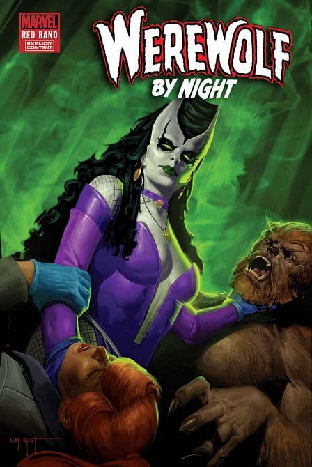 Cover Art for WEREWOLF BY NIGHT RED BAND