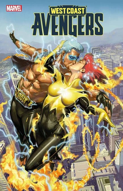Cover Art for WEST COAST AVENGERS