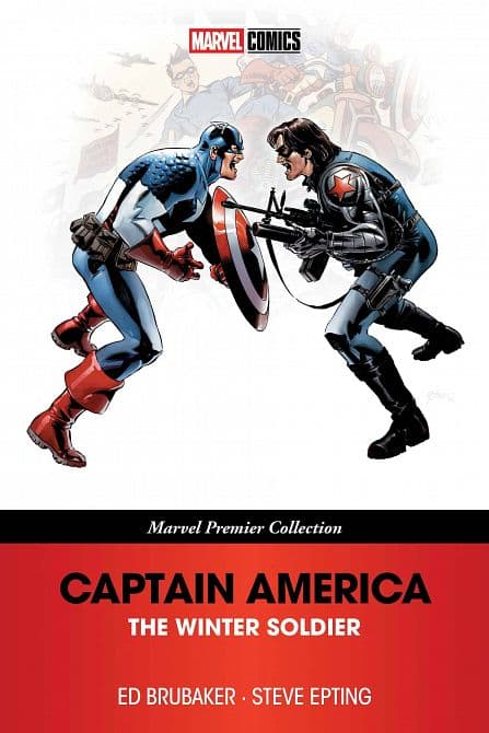 Cover Art for CAPTAIN AMERICA WINTER SOLDIER TP ( MARVEL PREMIER COLLECTION )