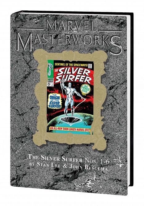Cover Art for MARVEL MASTERWORKS THE SILVER SURFER HC VOL 01 DM VARIANT ( REMASTERWORKS )