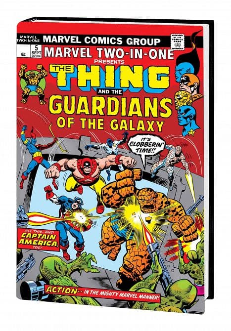 Cover Art for MARVEL TWO-IN-ONE OMNIBUS HC VOL 01 DM VARIANT