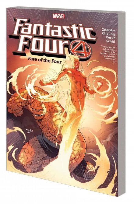 Cover Art for FANTASTIC FOUR BY CHIP ZDARSKY FATE OF THE FOUR TP