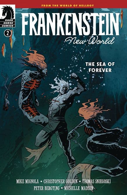Cover Art for FRANKENSTEIN NEW WORLD SEA OF FOREVER