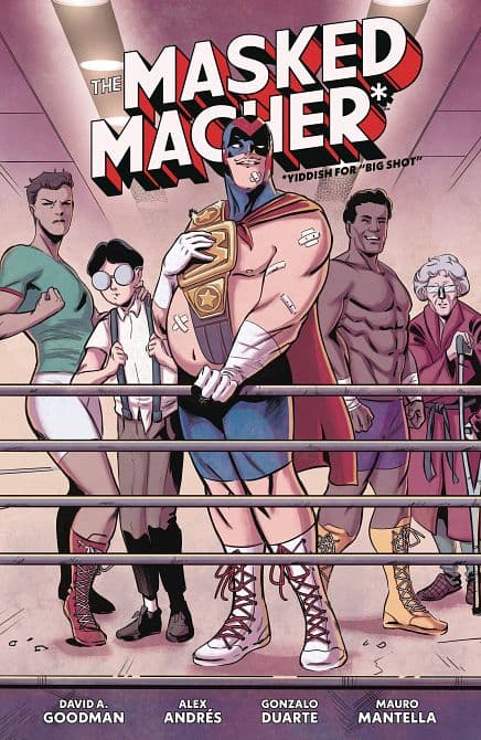 Cover Art for MASKED MACHER TP