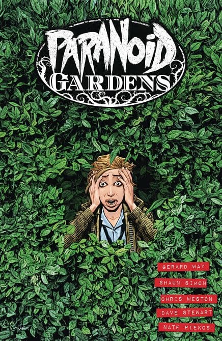 Cover Art for PARANOID GARDENS TP