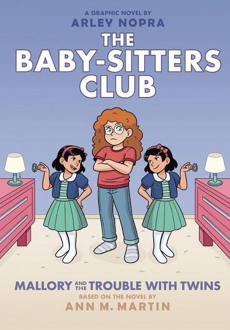 Cover Art for BABY SITTERS CLUB HC GN VOL 17 MALLORY & TROUBLE WITH TWINS