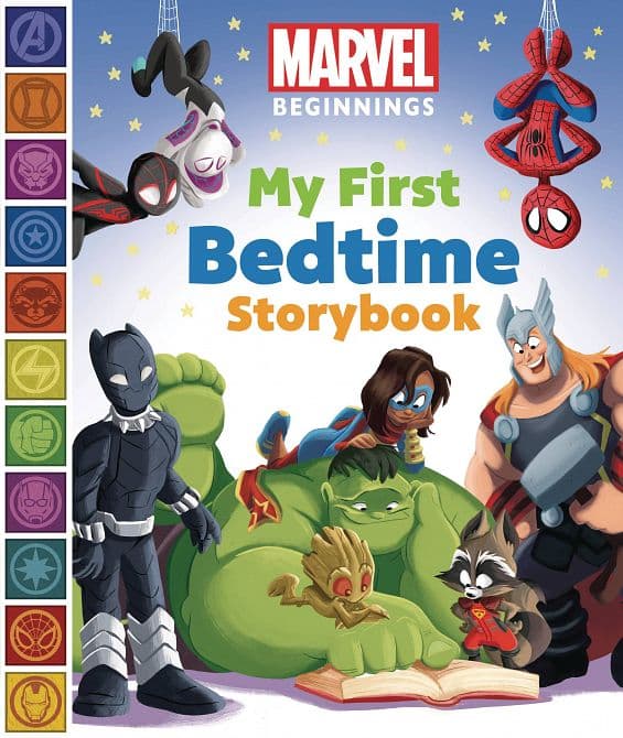 Cover Art for MARVEL BEGINNINGS MY FIRST BEDTIME STORYBOOK HC