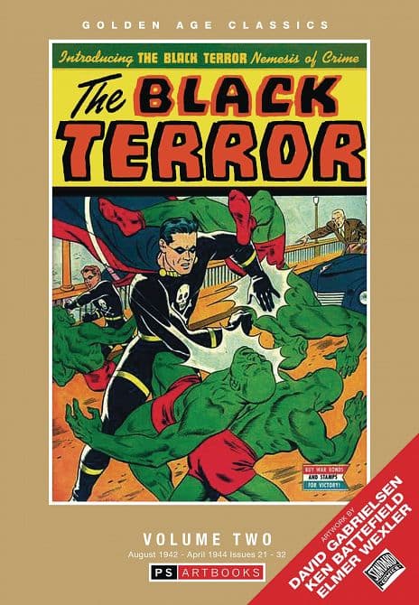 Cover Art for GOLDEN AGE CLASSICS BLACK TERROR HC VOL 02