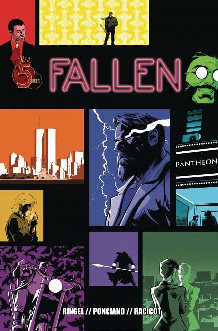 Cover Art for FALLEN TP VOL 01