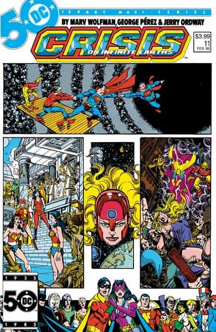 Cover Art for CRISIS ON INFINITE EARTHS FACSIMILE EDITION