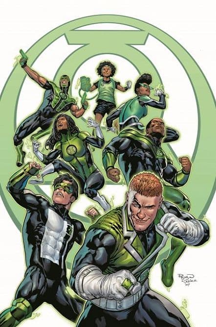 Cover Art for GREEN LANTERN CORPS
