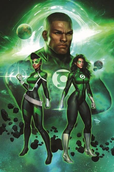 Cover Art for GREEN LANTERN CORPS