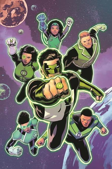Cover Art for GREEN LANTERN CORPS