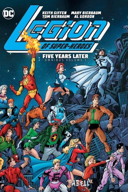 Cover Art for LEGION OF SUPER-HEROES FIVE YEARS LATER OMNIBUS HC VOL 01 ( 2025 EDITION )