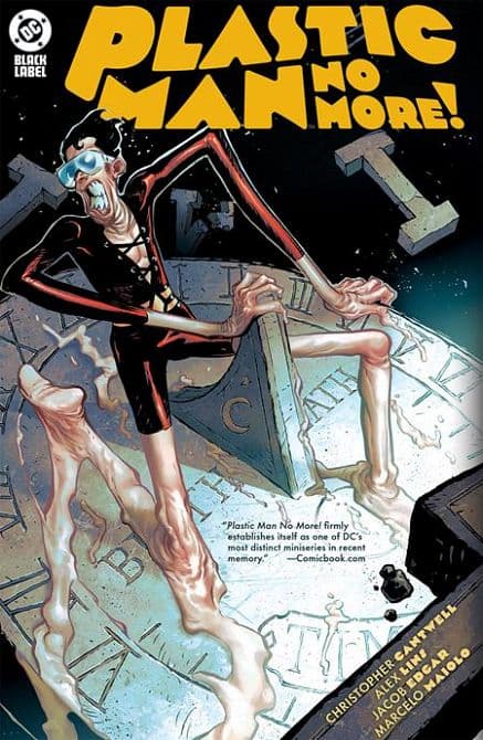 Cover Art for PLASTIC MAN NO MORE HC