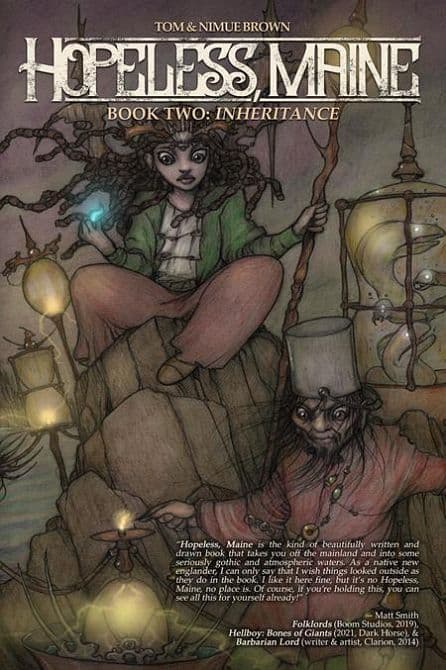 Cover Art for HOPELESS MAINE HC BOOK TWO INHERITANCE